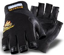 SetWear Leather Fingerless Glove