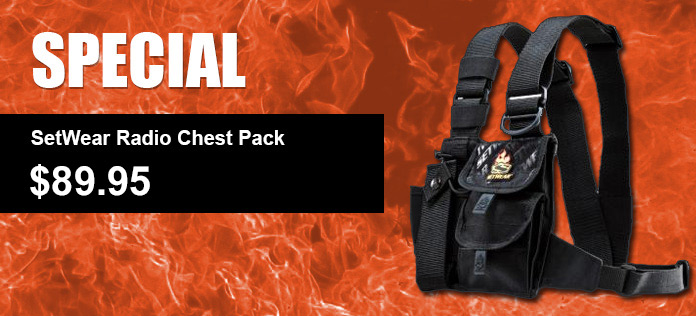 SetWear Radio Chest Pack $89.95